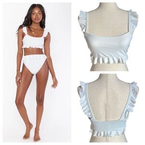 Show me your MuMu Seaside Ruffle Top